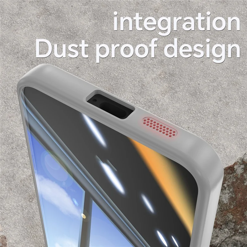 For Samsung Galaxy A26 5G Case Drop-Proof TPU + Acrylic Protective Phone Cover - Grey