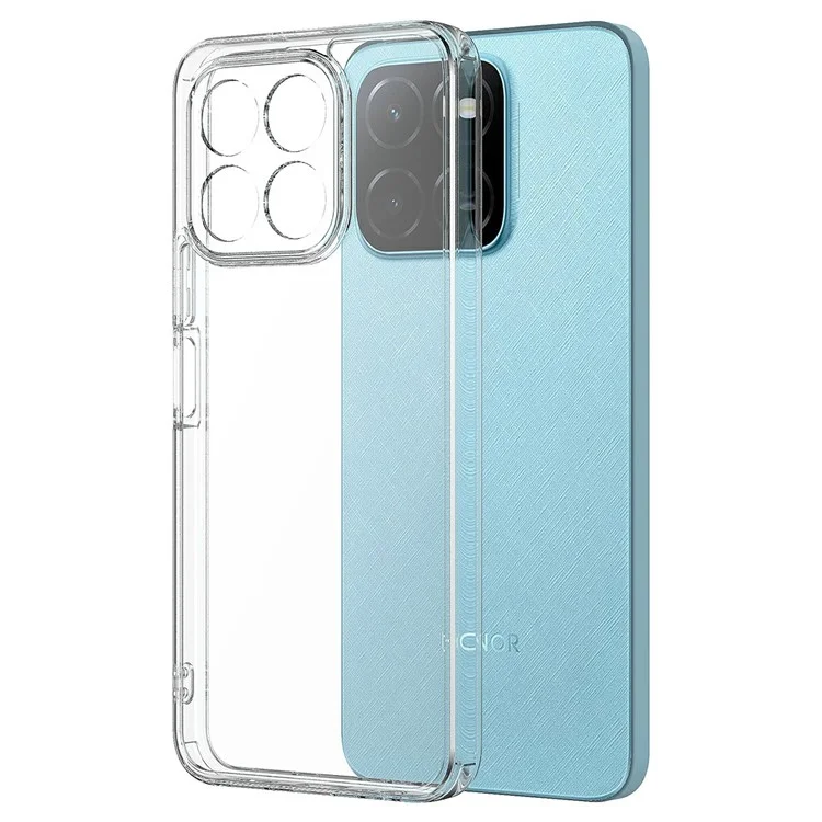 Für Honor X5b / X5b Plus Klare Handyhülle TPU + Acryl stoßfeste Handyrückseite