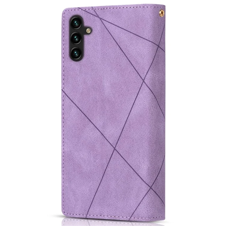Custodia portafoglio per Samsung Galaxy A26 5G, cover per telefono in pelle con colore sfumato e supporto - Viola