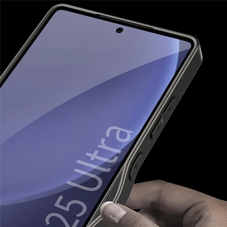 GKK Gehäuse für Samsung Galaxy S25 Ultra, Musterdesign aus PC+TPU, AG-Touch-Rückseite - Grün