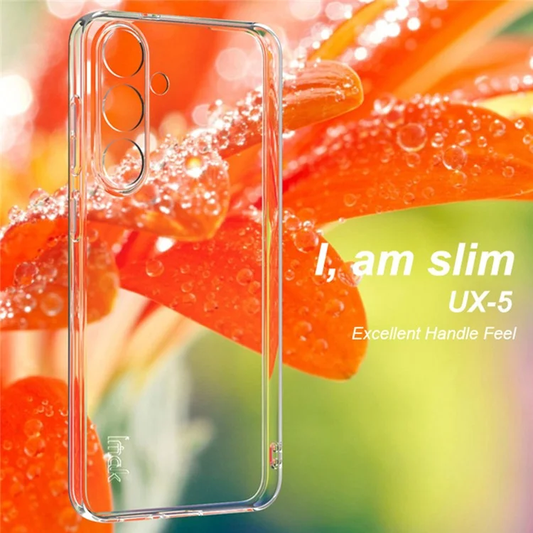IMAK UX-5 Serien Handyhülle für Samsung Galaxy S25+ Klare Schutzhülle Stoßfeste TPU-Slim-Rückseite