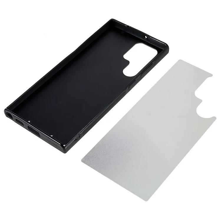10 pièces / paquet pour étui Samsung Galaxy S25 Ultra Cas PC+TPU Housse de téléphone Prise en charge de l'impression par transfert thermique