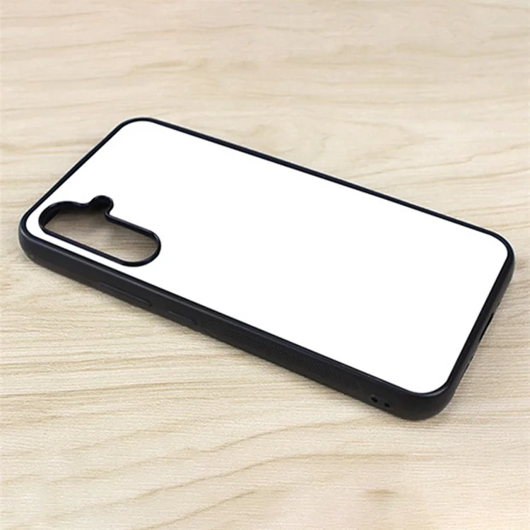 10 unidades / pacote para capa de Samsung Galaxy S24 Caso PC + TPU Capa de telefone Suporte para impressão por transferência de calor