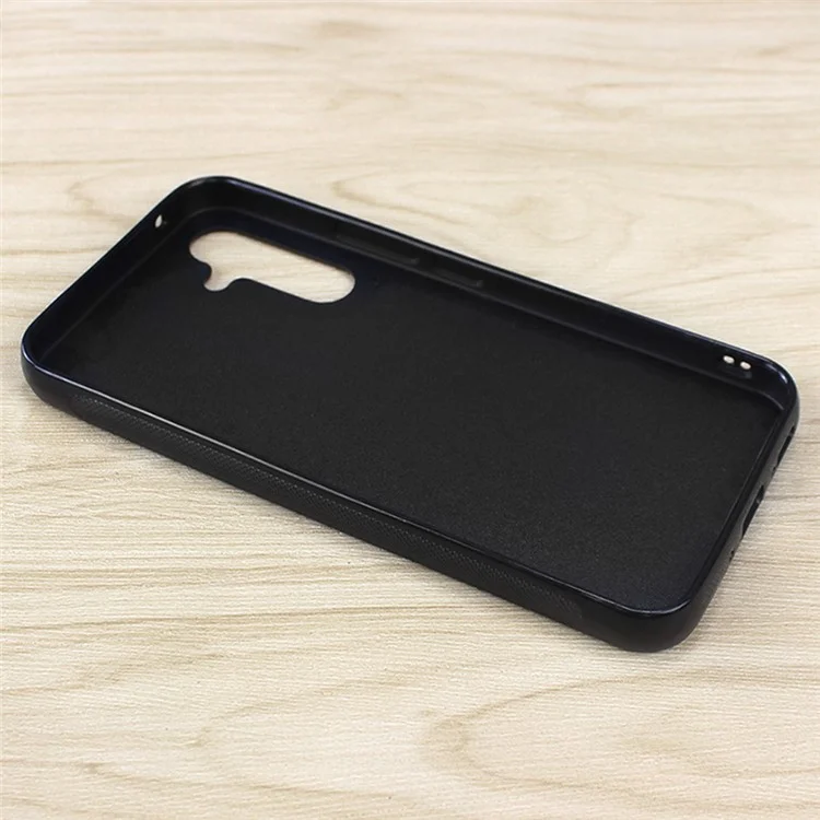 10 pièces / Paquet pour étui Samsung Galaxy S24+ Étui PC+TPU Couverture de téléphone Prise en charge de l'impression par transfert thermique