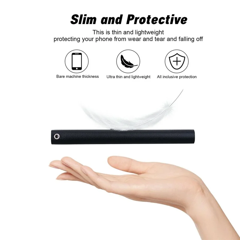 For OnePlus 13 Case Ultra-Thin PU Leather + TPU Phone Cover with Card Slot - Black