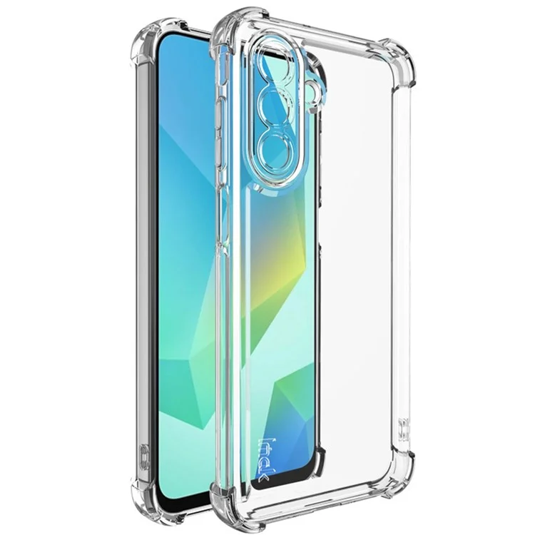 IMAK UX-4 чехол для Samsung Galaxy A26 5G, прямоугольная рамка, четырехугловая ударопрочная прозрачная TPU-крышка