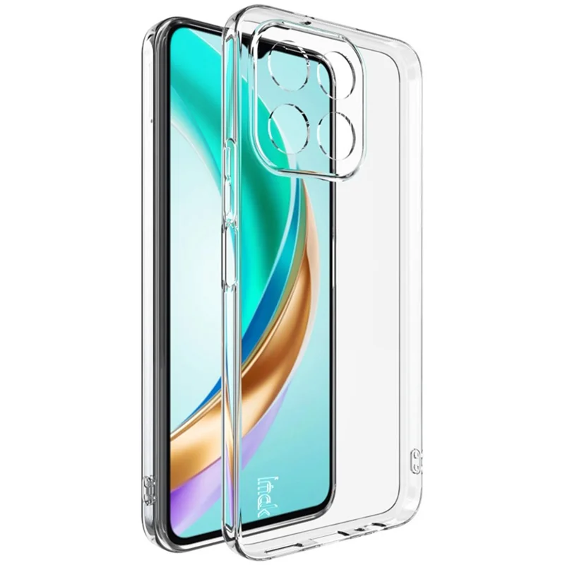 IMAK UX-5 Series Phone Cover for Honor X6b 4G Clear Case Shockproof TPU Slim Phone Back Cover