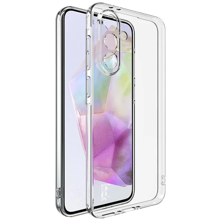 IMAK UX-5 Telefon-Cover für Samsung Galaxy A56 5G, klare Schutzhülle, stoßfest, TPU, schlanke Rückseite
