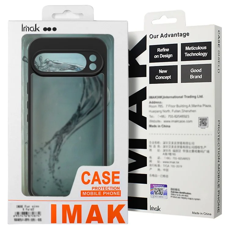 Coque IMAK UX-9B Série For Honor Magic7 5G Miniature Airbag PC+TPU Couverture de téléphone mate