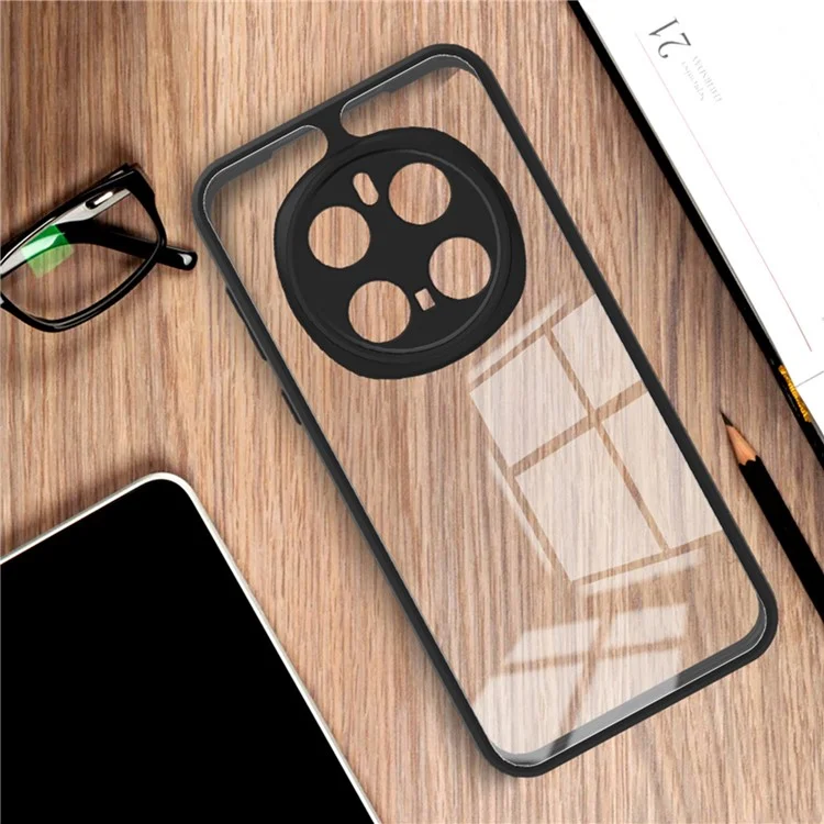 Coque de téléphone IMAK UX-9A Series pour Honor Magic7 Pro 5G, en TPU et PC, avec coins renforcés, transparente.