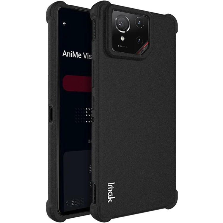 IMAK Für Asus ROG Phone 9 Pro 5G / Phone 9 5G Hülle TPU Handyhülle Airbag Stoßfest Schutz - Schwarz