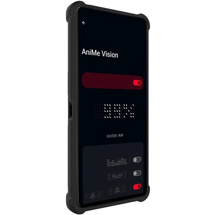 IMAK Für Asus ROG Phone 9 Pro 5G / Phone 9 5G Hülle TPU Handyhülle Airbag Stoßfest Schutz - Schwarz