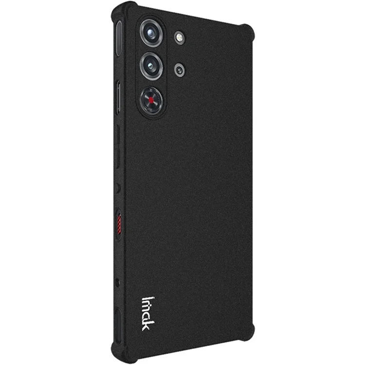 IMAK For ZTE nubia Red Magic 10S Pro+ 5G / 10S Pro 5G / 10 Pro+ 5G / 10 Pro 5G Case TPU Phone Cover Airbag Shockproof Protection - Black