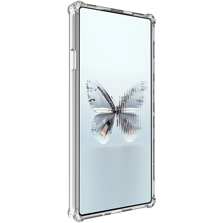 Coque de téléphone IMAK pour ZTE nubia Red Magic 10 Pro+ 5G / 10 Pro 5G, en TPU, avec protection antichoc airbag - Transparente