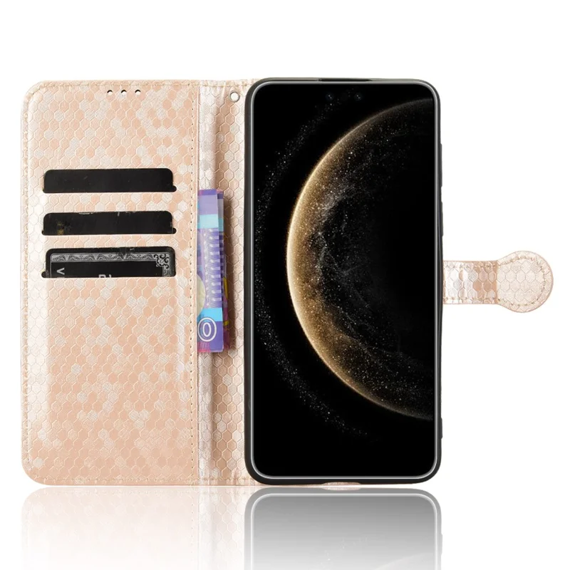 Til Huawei Mate 70 Pro+ / 70 Pro Wallet Case med prikdesign i PU-læder - Rosenød