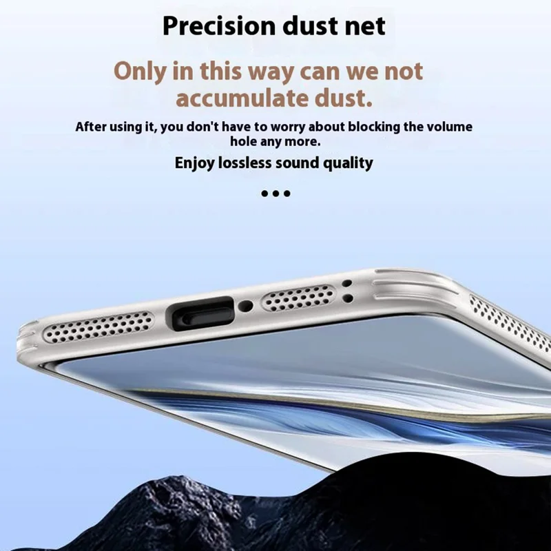 For Honor Magic6 Pro 5G Case Compatible with MagSafe Kickstand TPU PC Heat Dissipation Phone Cover - Grey