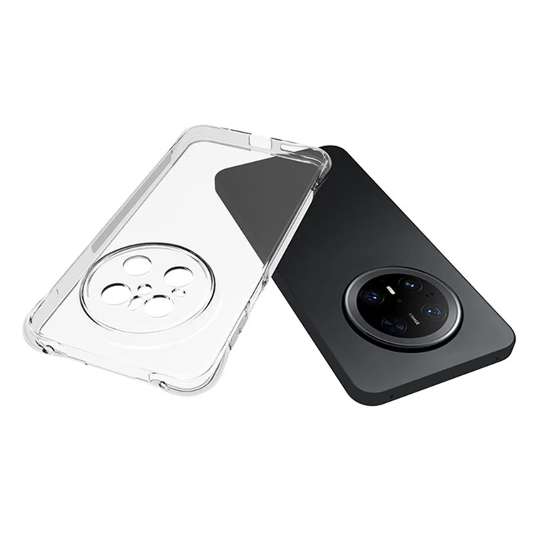 Funda de TPU para Huawei Mate 70, cubierta de teléfono móvil transparente antideslizante