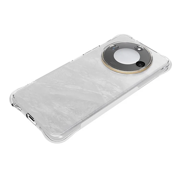 Für Honor X9c Smart 5G / X60 5G TPU Handyhülle rutschfest, transparente Mobiltelefon-Abdeckung