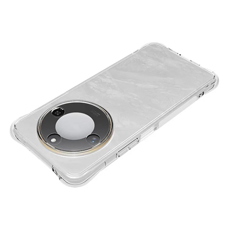 Für Honor X9c Smart 5G / X60 5G TPU Handyhülle rutschfest, transparente Mobiltelefon-Abdeckung