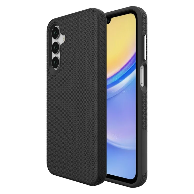 Coque pour Samsung Galaxy A36 5G / A56 5G, en TPU+PC, avec protection anti-chute aux quatre coins - Noir