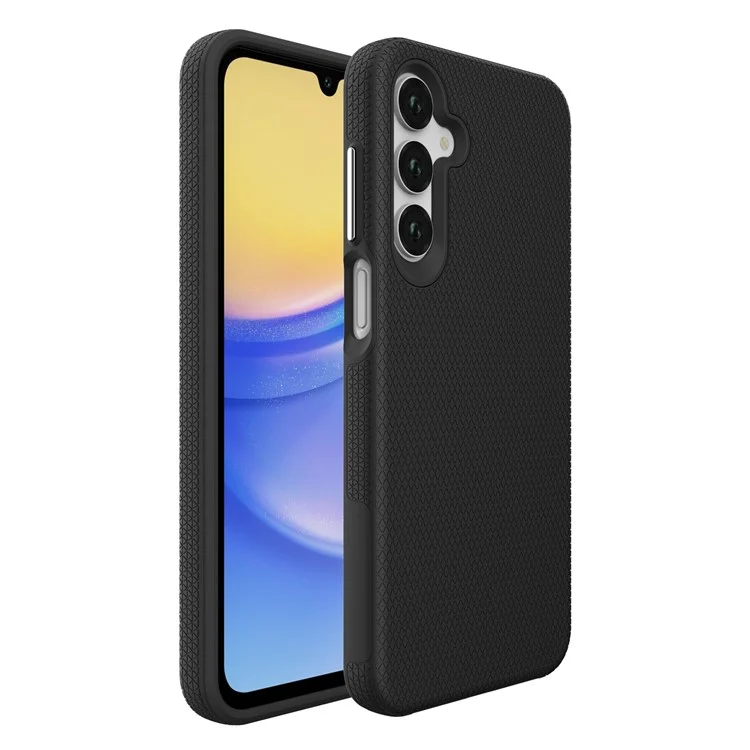 Coque pour Samsung Galaxy A36 5G / A56 5G, en TPU+PC, avec protection anti-chute aux quatre coins - Noir