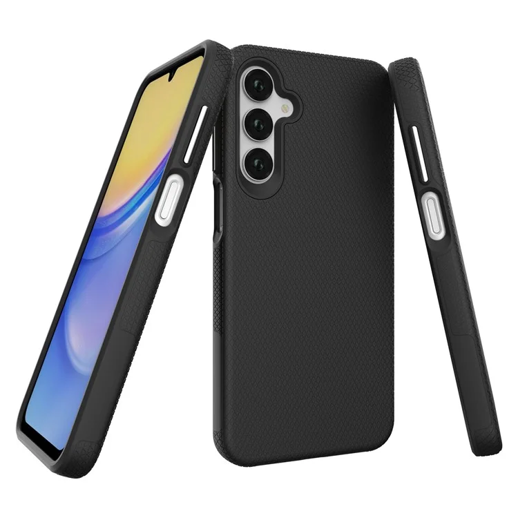 Coque pour Samsung Galaxy A36 5G / A56 5G, en TPU+PC, avec protection anti-chute aux quatre coins - Noir