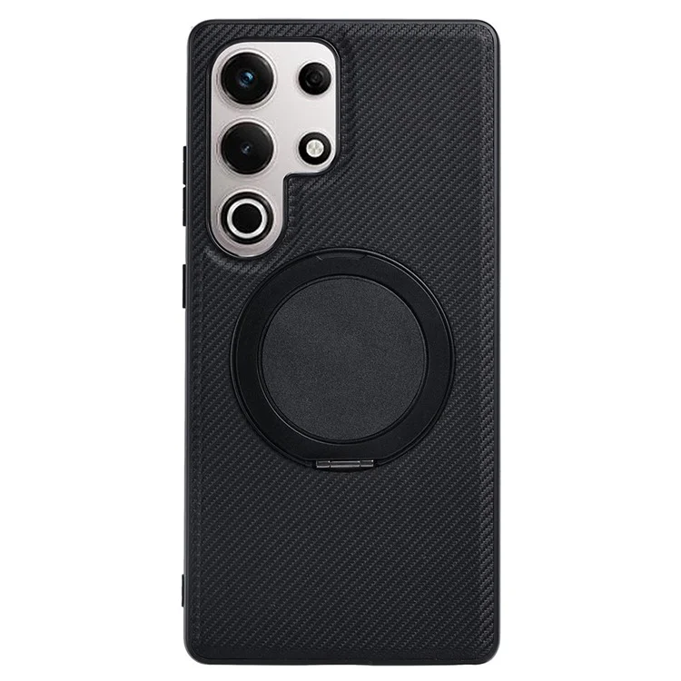 Funda magnética para teléfono con soporte para Samsung Galaxy S24 Ultra de la serie TCY de VILI, cubierta trasera de PC y TPU