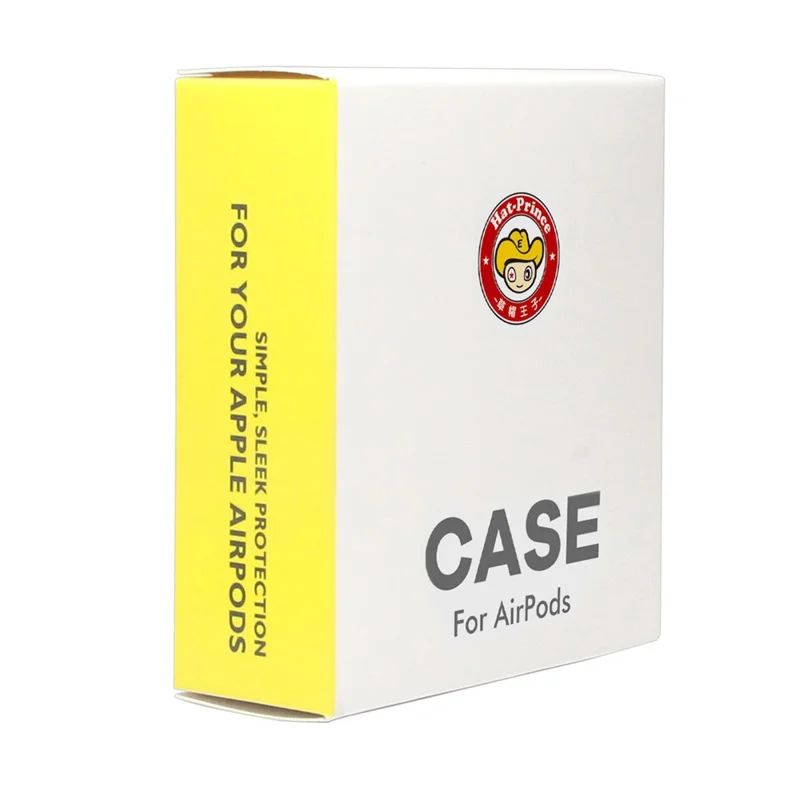 ENKAY HAT PRINCE pour Apple AirPods Pro 2 Casque Bluetooth compatible Étui en silicone épaissi Antichute avec crochet - Noir