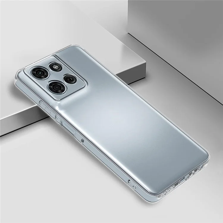 Funda de teléfono transparente y ultra delgada de TPU flexible para Motorola Moto G Power (2025)