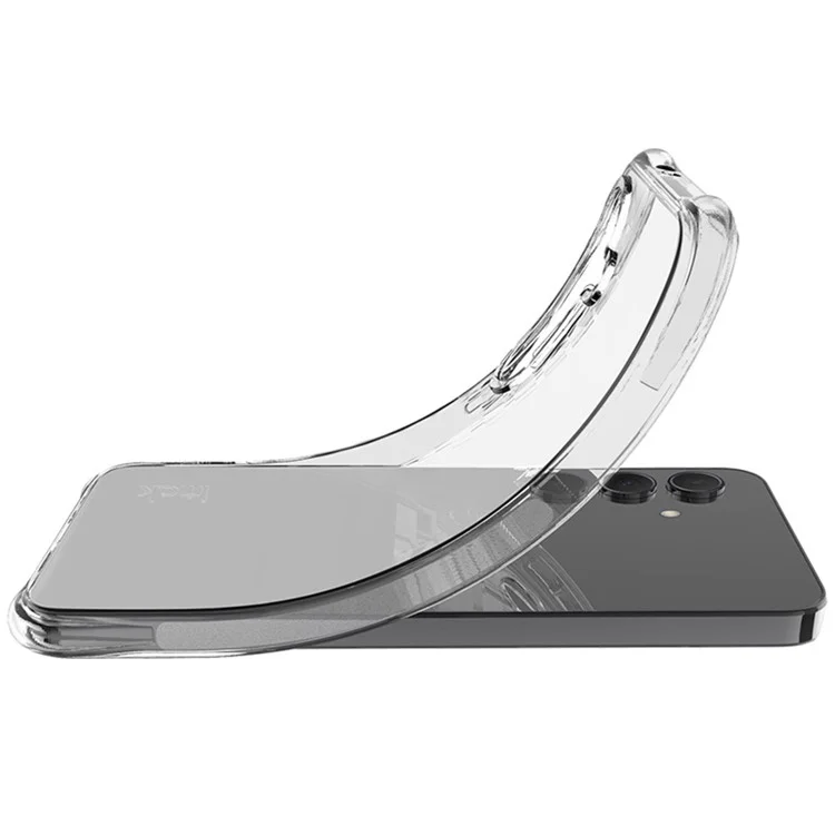 Coque IMAK pour Samsung Galaxy S25+ en TPU, protection antichoc avec airbag - Transparent