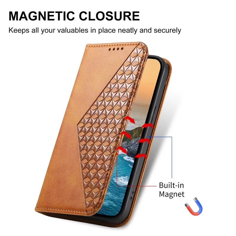 For Xiaomi 15 Pro Case Calf Texture PU Leather Phone Cover with Wallet - Yellow