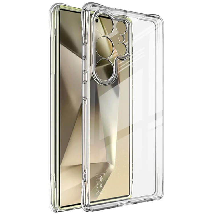Coque pour Samsung Galaxy S25 Ultra IMAK, étui de téléphone en TPU avec protection antichoc - Transparent