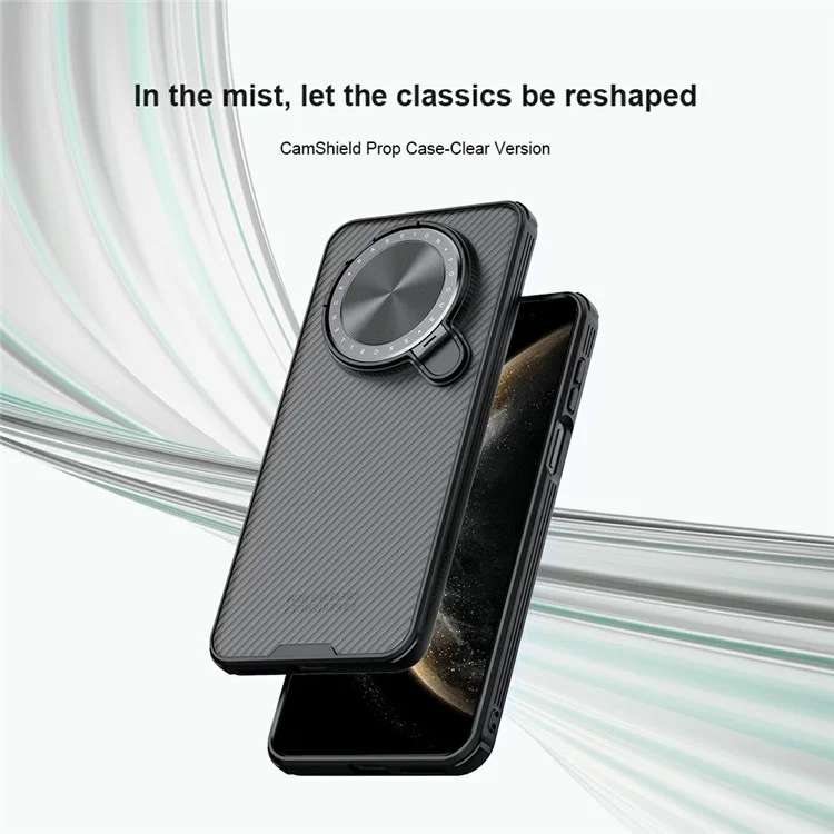 Coque NILLKIN Camshield Prop Series pour Huawei Mate 70 Translucide Glissière Protection Caméra PC + TPU