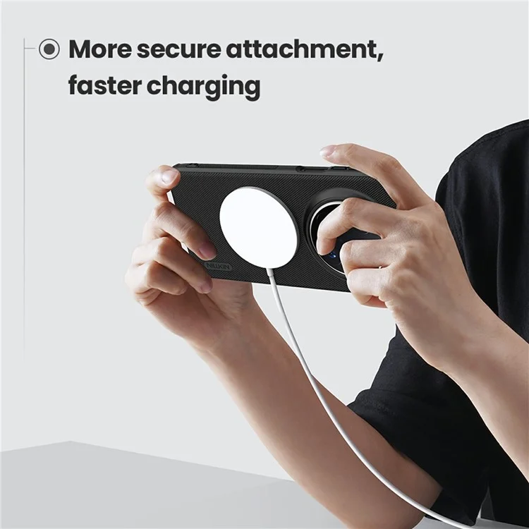 Coque Nillkin Frosted Shield Pro pour Huawei Mate 70 Pro / Mate 70 Pro+ compatible avec MagSafe, en PC+TPU.