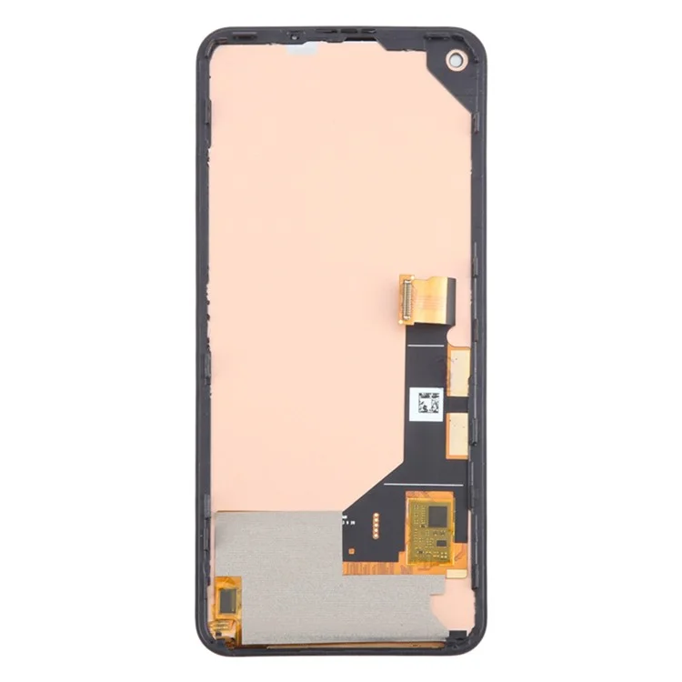 Para Google Pixel 5a 5G G1F8F G4S1M Tela LCD e Conjunto de Digitalizador + Peça de Estrutura (Tecnologia TFT) (Sem Logotipo)