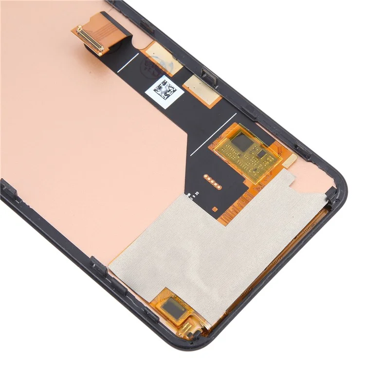 Para Google Pixel 5a 5G G1F8F G4S1M Tela LCD e Conjunto de Digitalizador + Peça de Estrutura (Tecnologia TFT) (Sem Logotipo)