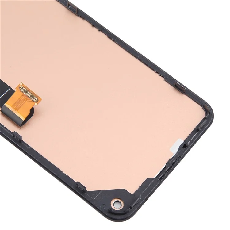Para Google Pixel 5a 5G G1F8F G4S1M Tela LCD e Conjunto de Digitalizador + Peça de Estrutura (Tecnologia TFT) (Sem Logotipo)
