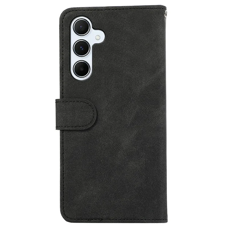 Capa ABEEL com Proteção RFID para Samsung Galaxy A26 5G, Couro Flip Cover com Cor Combinada - Preto