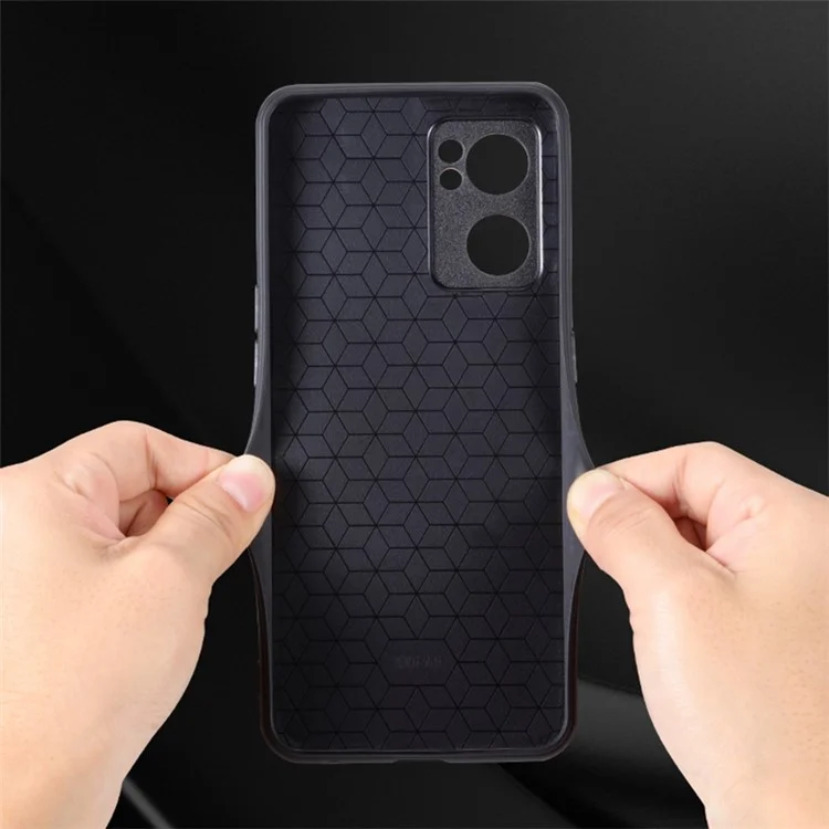 AZNS Mobiltelefonabdeckung Für Oppo Reno7 5G (global), Gedrucktes Muster PU Leder+tpu -schutzhülle - Braun