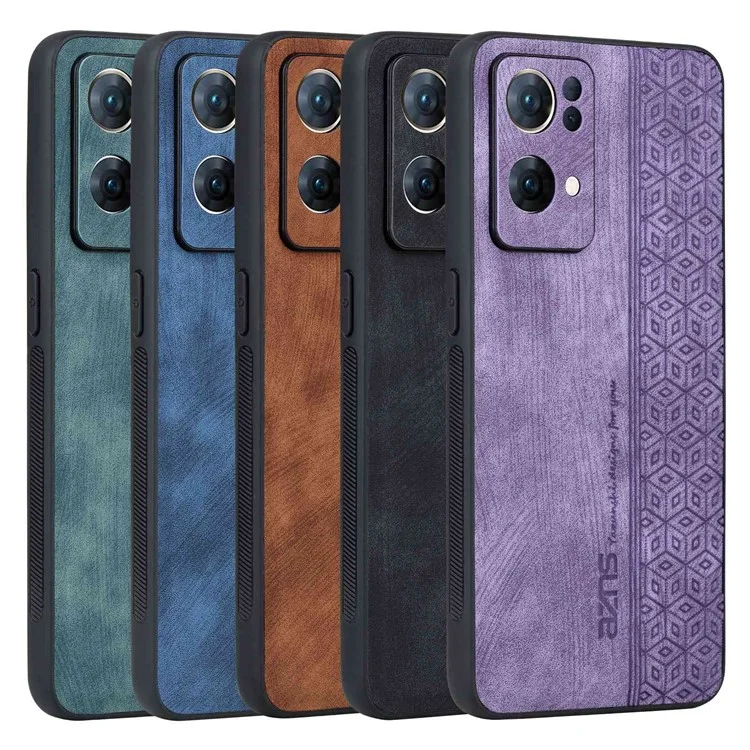 AZNS Pour Oppo Reno7 Pro 5G Résistant à la Drop-drop. - Brun