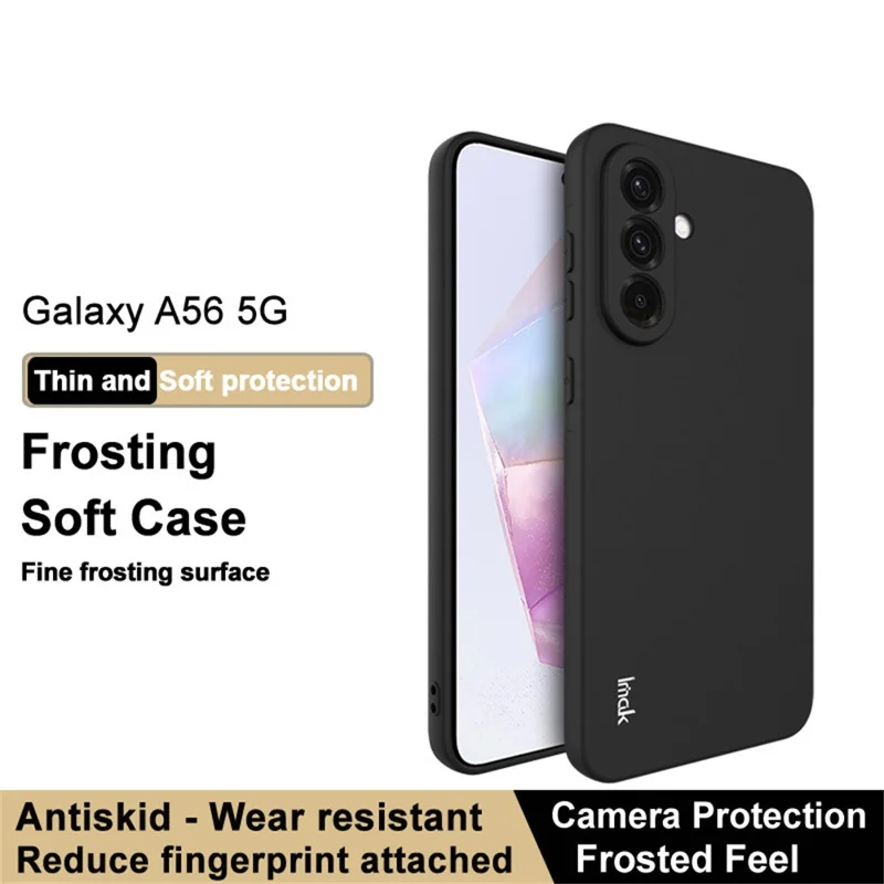 Чехол IMAK UC-3 Series для Samsung Galaxy A56 5G, матовый, противоотпечатковый, мягкий ТПУ-чехол