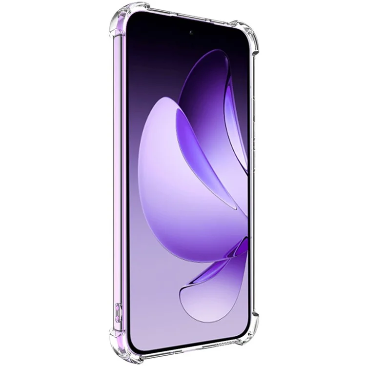 IMAK UX-4 Series для чехла Oppo Reno13 5G (Global) с прямой рамкой, защитой от падения по четырем углам и прозрачной TPU-крышкой