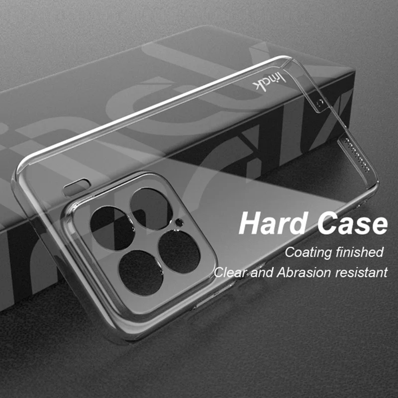 IMAK Crystal Case II Pro for Xiaomi 15 / 15 Custom Edition Clear Case PC Protective Phone Cover
