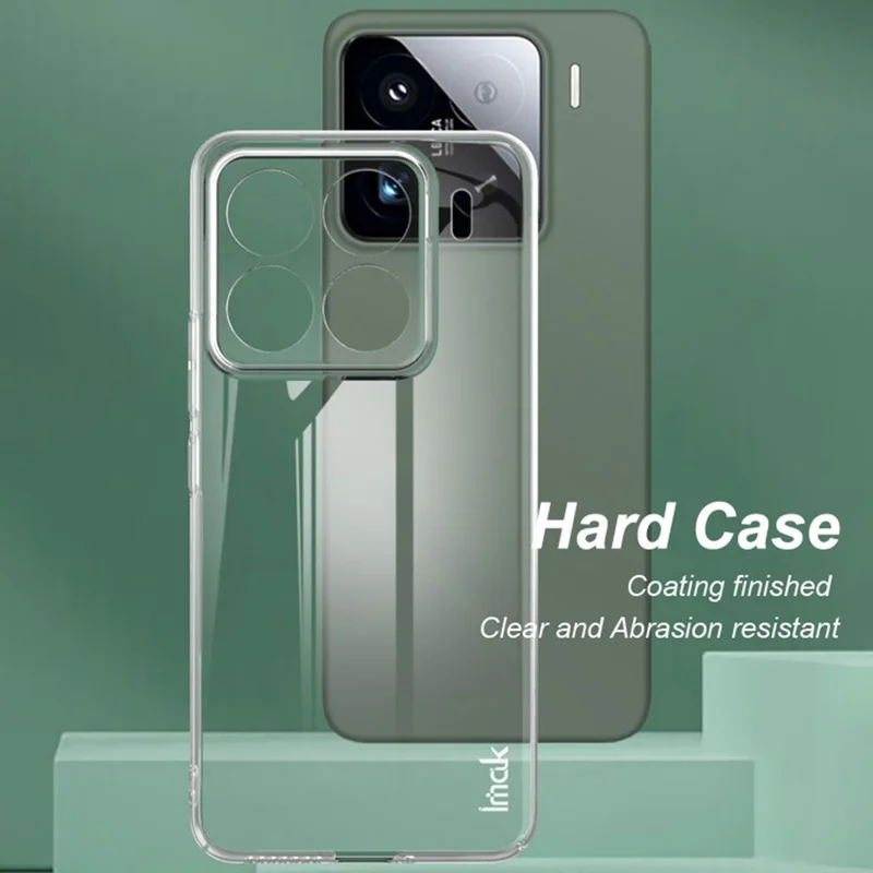 IMAK Crystal Case II Pro for Xiaomi 15 Pro Clear Case PC Protective Phone Cover
