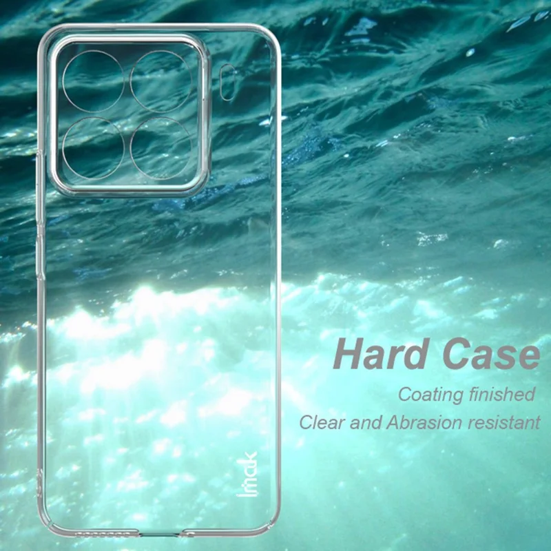 IMAK Crystal Case II Pro for Xiaomi 15 Pro Clear Case PC Protective Phone Cover