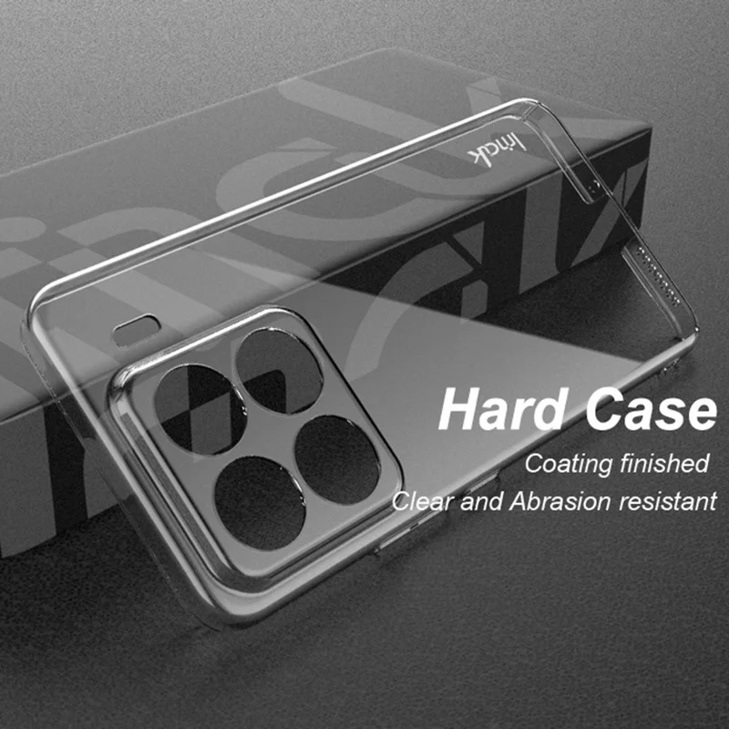 IMAK Crystal Case II Pro for Xiaomi 15 Pro Clear Case PC Protective Phone Cover