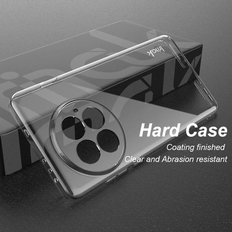 IMAK Crystal Case II Pro for OnePlus 13 Clear Case PC Protective Phone Cover