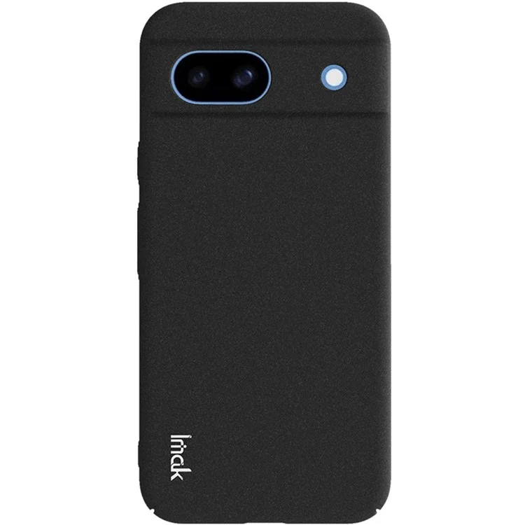 Coque rigide en PC pour Google Pixel 8a, style cowboy, de couleur noire mate.