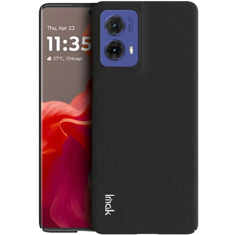 IMAK Für Motorola Moto G85 5G / S50 Neo 5G Cowboy Hartschalen-PC-Handyhülle - Matt Schwarz