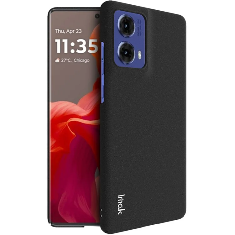 IMAK Für Motorola Moto G85 5G / S50 Neo 5G Cowboy Hartschalen-PC-Handyhülle - Matt Schwarz